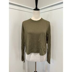 Velvet by Graham & Spencer Vintage Slub Heather Long Sleeve Tshirt